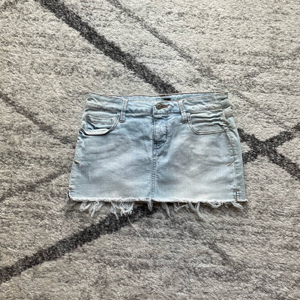 Short Forever 21 Jean Skirt